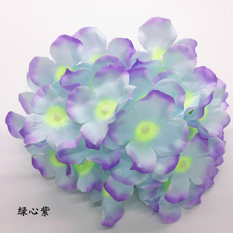 Artificial Flower Hydrangea Wedding Fake Silk Flower Wedding Flower Bouquet Headdress DIY Flower Shooting Props Artificial Flower Hydrangea Wedding Fake Silk Flower Wedding Flower Bouquet Headdress DIY Flower Shooting Props