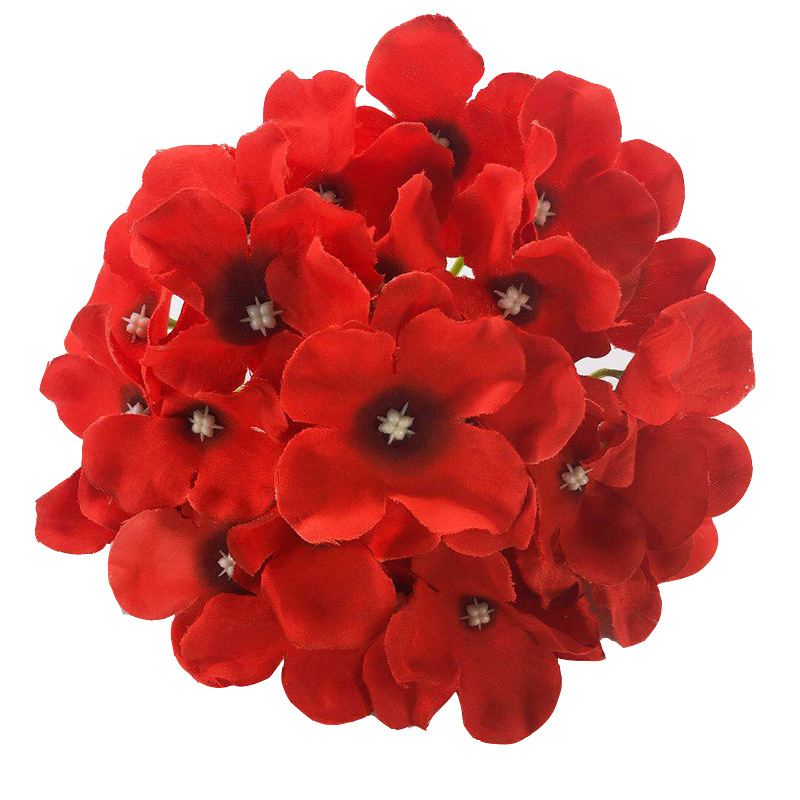 Artificial Flower Hydrangea Wedding Fake Silk Flower Wedding Flower Bouquet Headdress DIY Flower Shooting Props Artificial Flower Hydrangea Wedding Fake Silk Flower Wedding Flower Bouquet Headdress DIY Flower Shooting Props