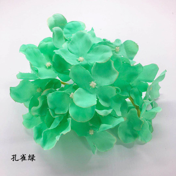 Artificial Flower Hydrangea Wedding Fake Silk Flower Wedding Flower Bouquet Headdress DIY Flower Shooting Props Artificial Flower Hydrangea Wedding Fake Silk Flower Wedding Flower Bouquet Headdress DIY Flower Shooting Props