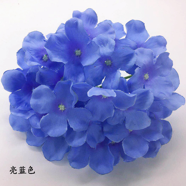 Artificial Flower Hydrangea Wedding Fake Silk Flower Wedding Flower Bouquet Headdress DIY Flower Shooting Props Artificial Flower Hydrangea Wedding Fake Silk Flower Wedding Flower Bouquet Headdress DIY Flower Shooting Props