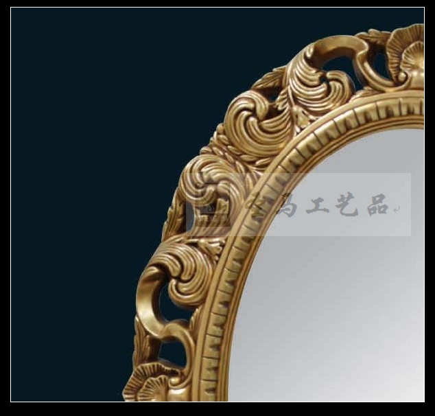 European-Style Carved High-End Decorative Mirror Bathroom Mirror Dressing Mirror Full Body Full-Length Mirror Fireplace Hallway Mirror Beauty and Hairdressing Mirror