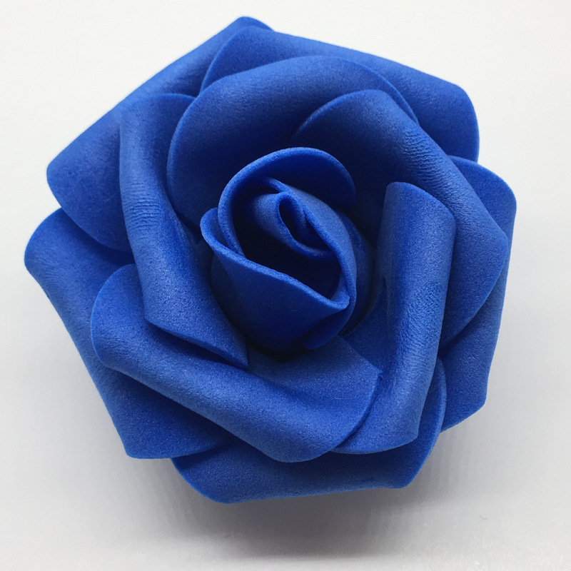 Artificial Foam PE Rose Perianth Bouquet Floral Ball Lighting Chain Production Accessories Wedding Flower Shop 6-7cm Roses