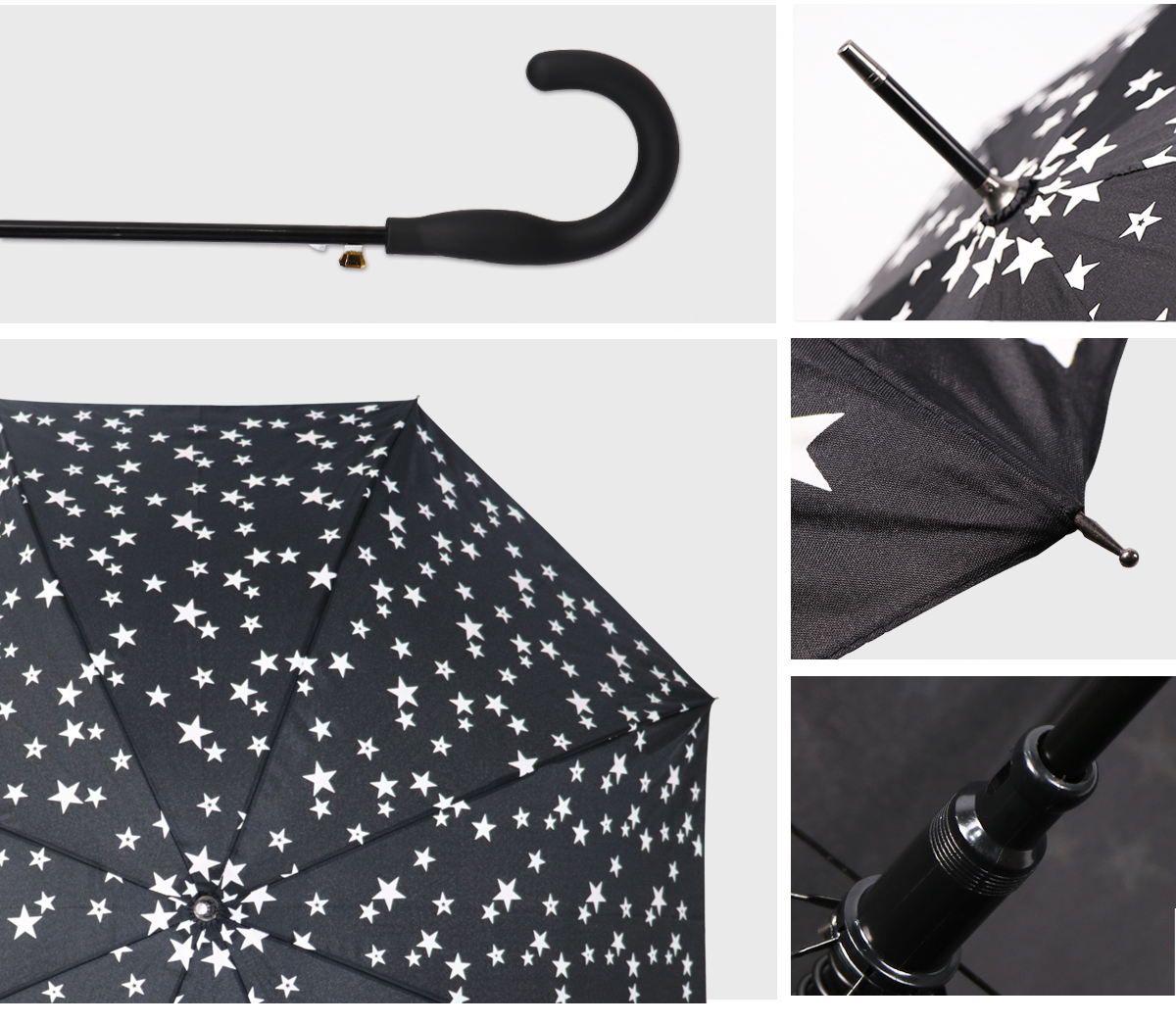 1802 umbrella color changing creative umbrella star umbrella foreign trade new unique umbrella sun umbrella