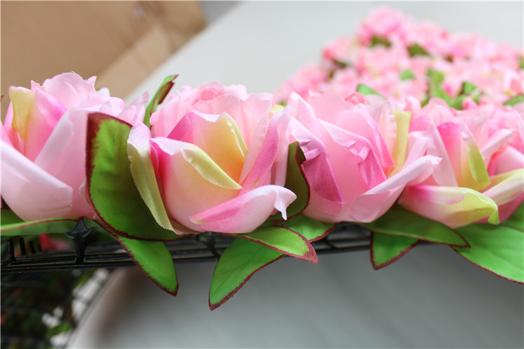 Artificial flower ping wedding flower ping project flower flat.
