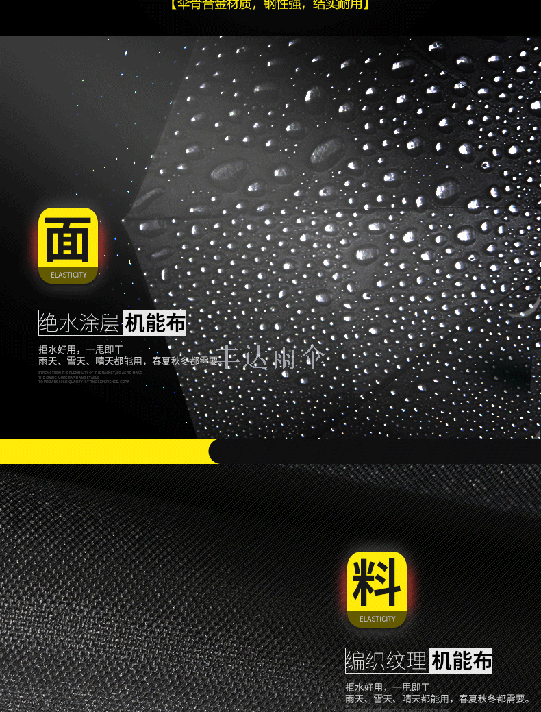 Direct sales of new manufacturers hot Sun umbrella Black Gum Sunny Rain Dual folding Sun Sun protection UV Umbrella