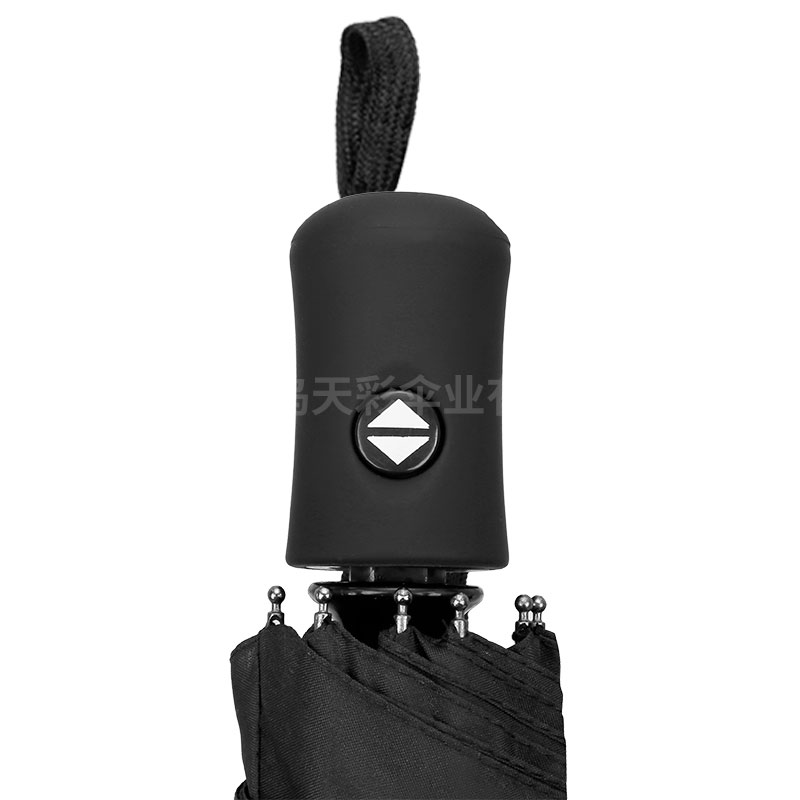 Factory Direct Sales Automatic Folding Umbrella NC Fabric Business Gifts Advertising Umbrella Custom Logo Umbrella