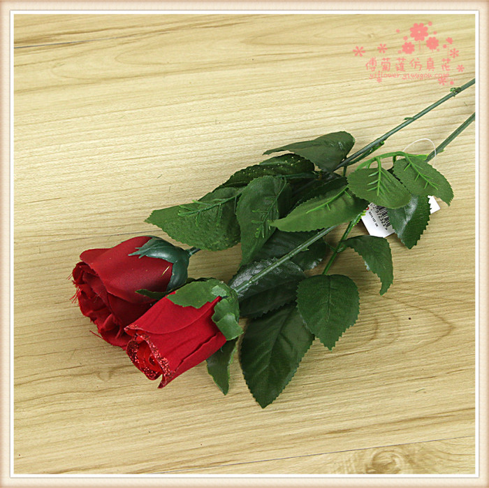 Wedding flower simulation packing bag transparent plastic bag rose only