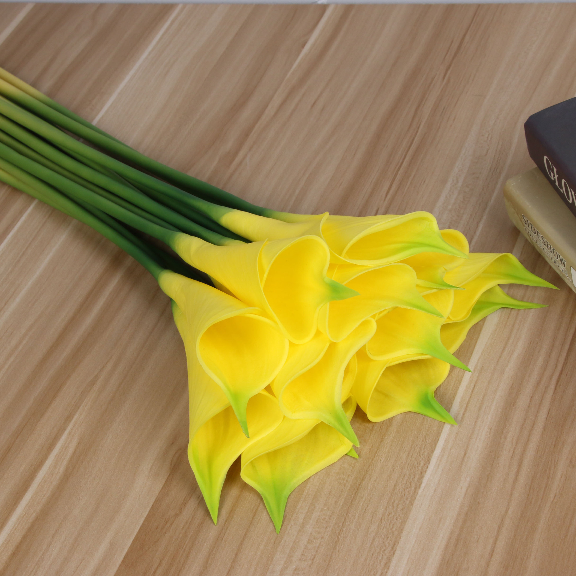 High-quality Imitation Plant Pu Artificial Flower Taro Common Calla Home Decoration Wedding Flower Direct Photographic Prop Wholesale