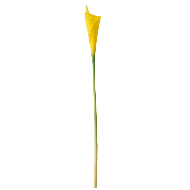 Yibo High-quality Imitation Plant Pu Artificial Flower Sea Taro Common Calla Home Decoration Wedding Flower Direct Photography Wholesale
