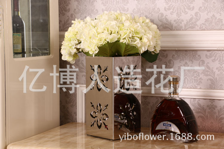High simulation of single pulp supporting Hydrangea Hydrangea flowers wholesale wedding flower High simulation of single pulp supporting Hydrangea Hydrangea flowers wholesale wedding flower