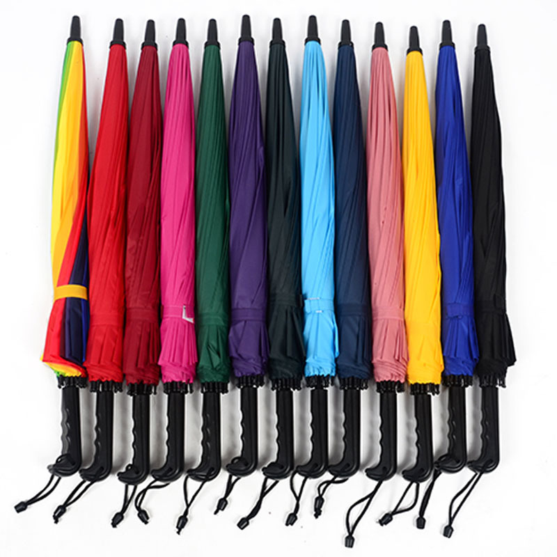 Umbrella Oversized 68cm 16 Bones Umbrella for Two Persons Umbrella Printed Logo Rainbow Umbrella Sun Umbrella in Stock