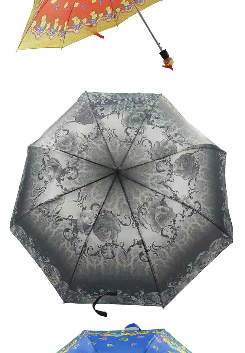Wholesale Business 20 discount automatic umbrella Sunny Rain Dual folding umbrella gift Advertising umbrella umbrella LOGO