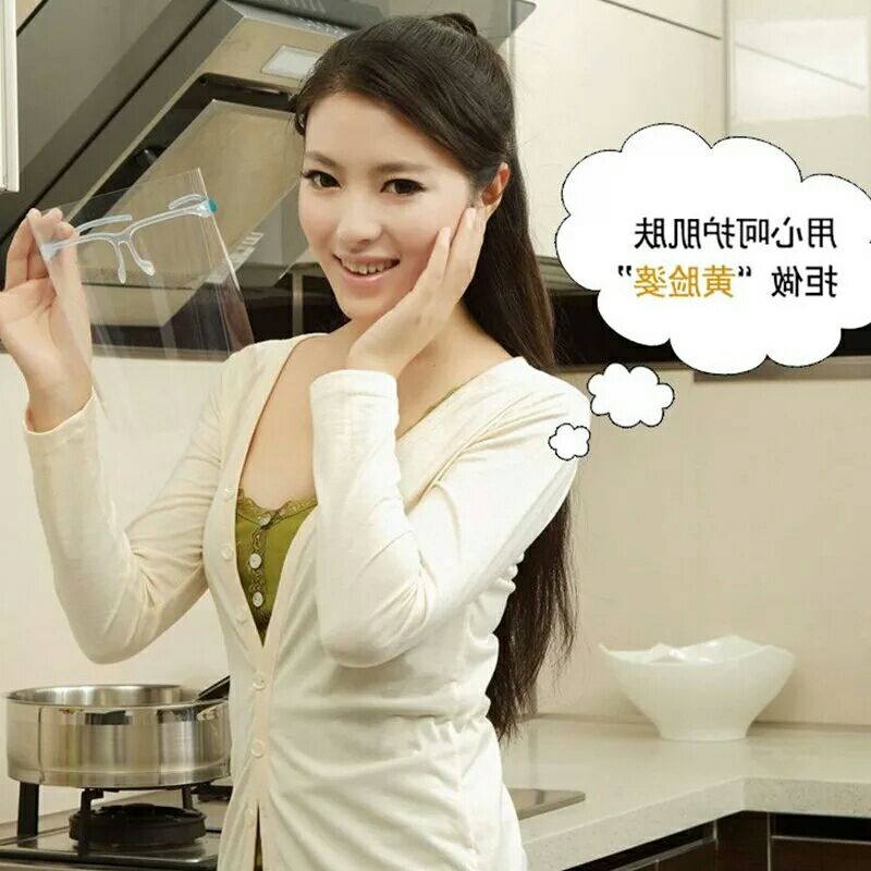 Stock a large supply of protective face mask face mask anti oil anti fog anti spray splash mask