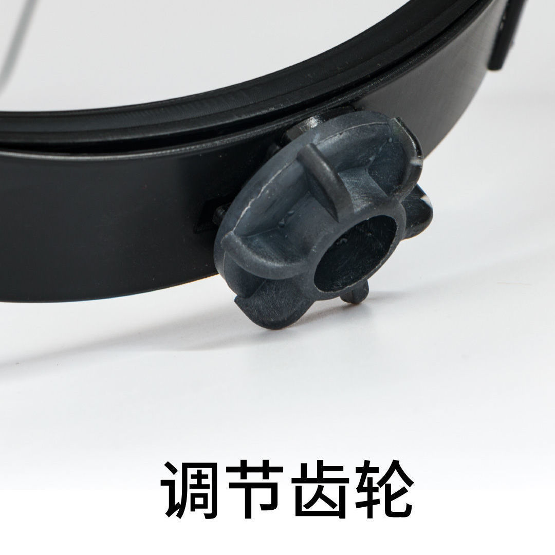 [Light Type Organic Mask] Clamshell Protective Mask Face Head-Mounted Mask UV Anti-Splash Impact