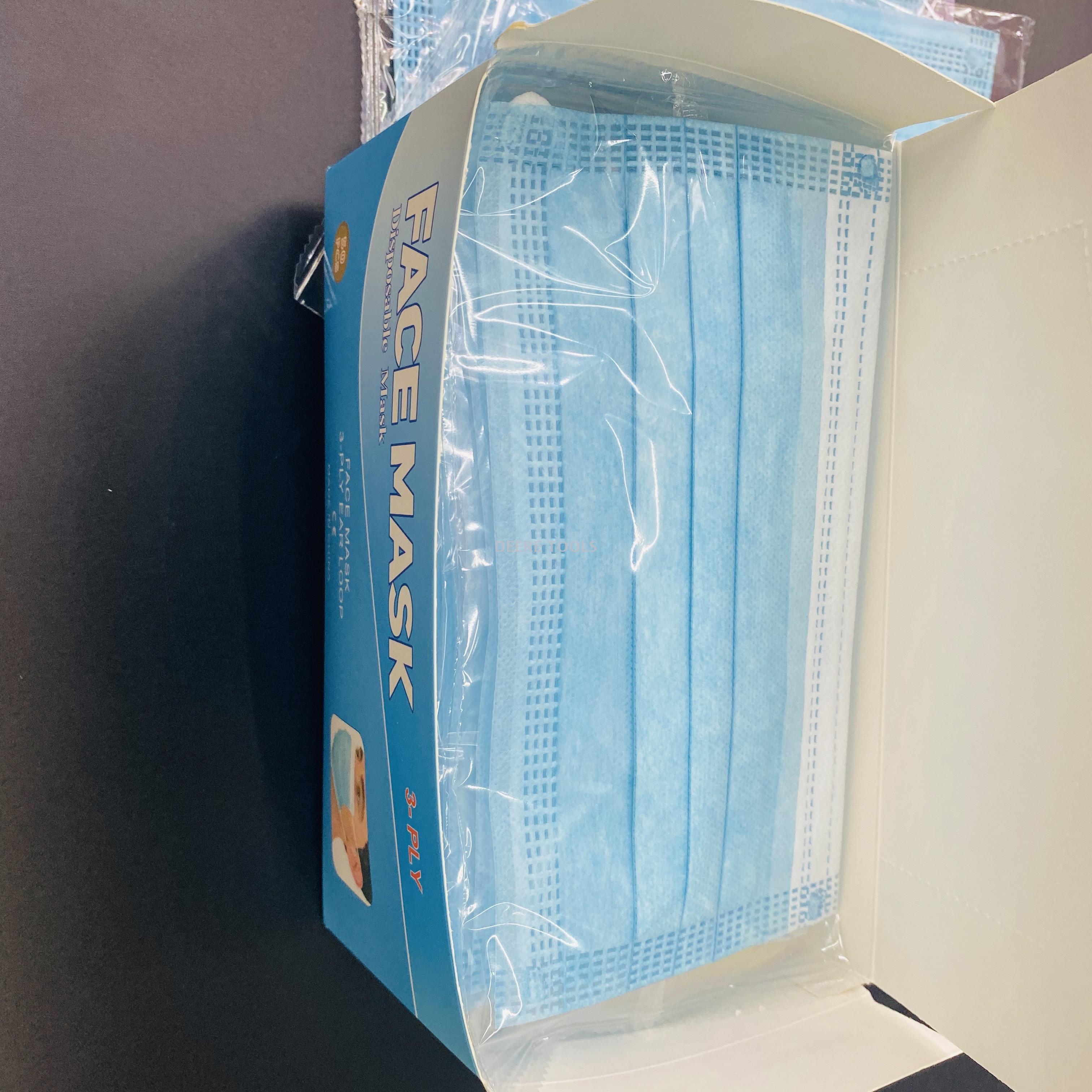 Disposable mask single piece independent packaging CE FDA export qualification is complete
