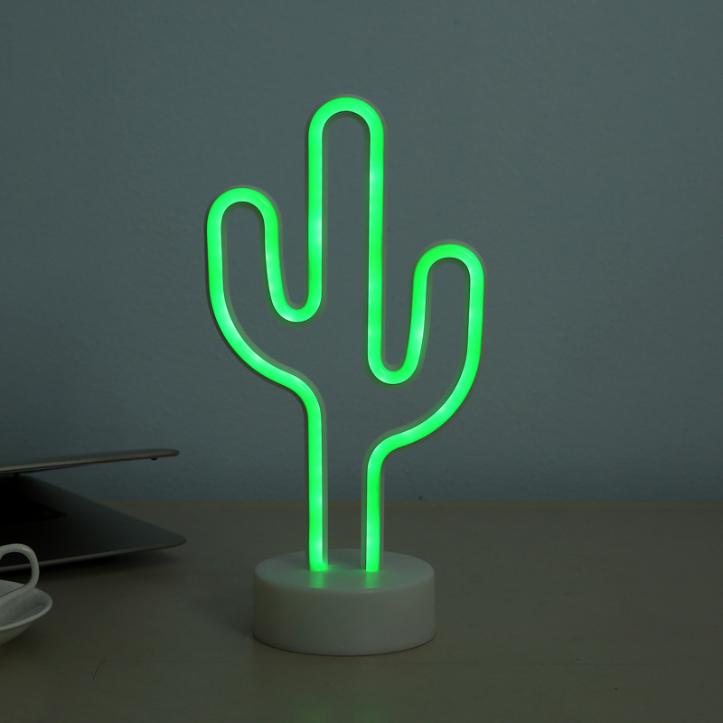 With the base animal ins neon tube LED lights flamingo neon lights decoration lights Christmas lights With the base animal ins neon tube LED lights flamingo neon lights decoration lights Christmas lights