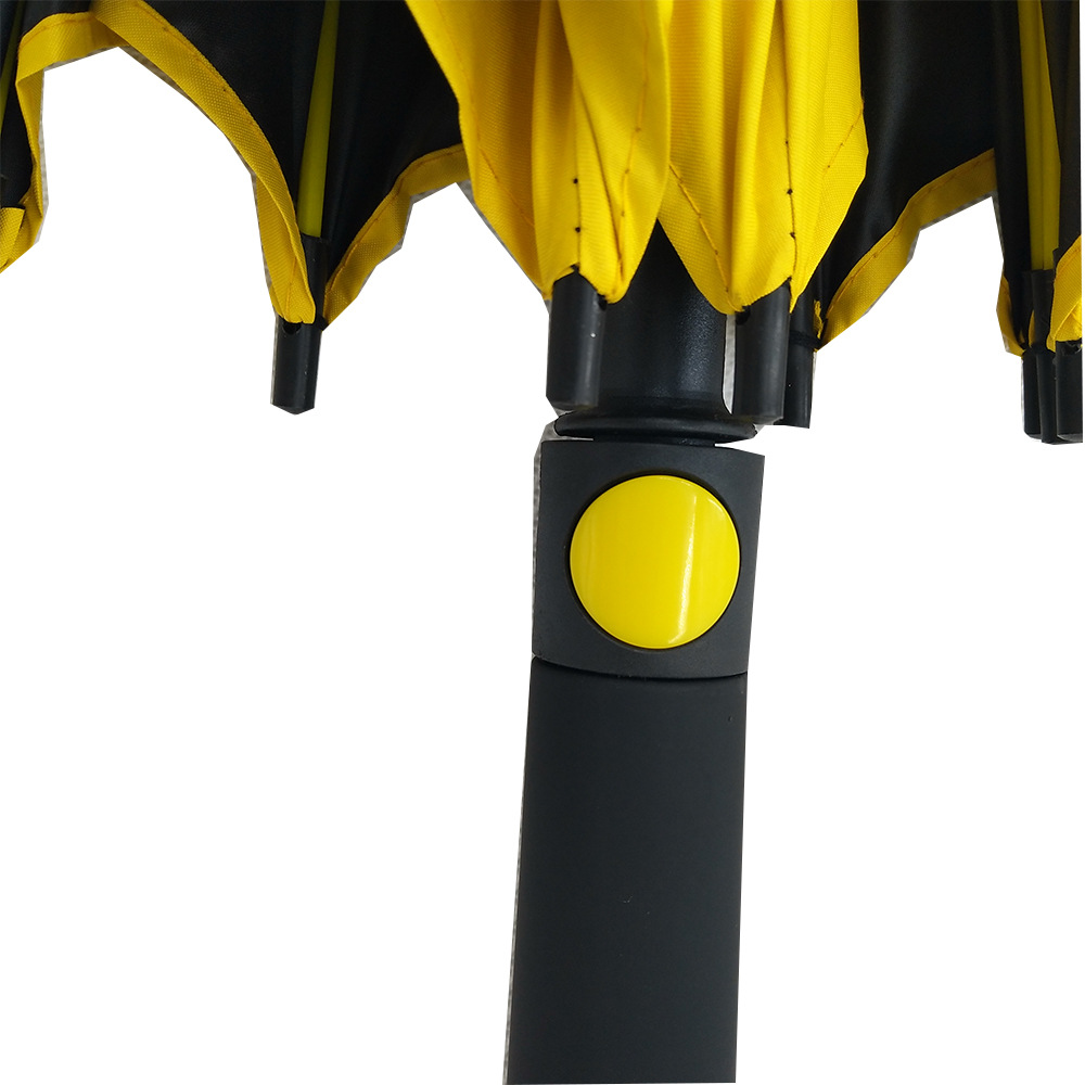 Creative Business Straight Golf umbrella fiber Windbreak Sunshade Gift Advertising umbrella LOGO