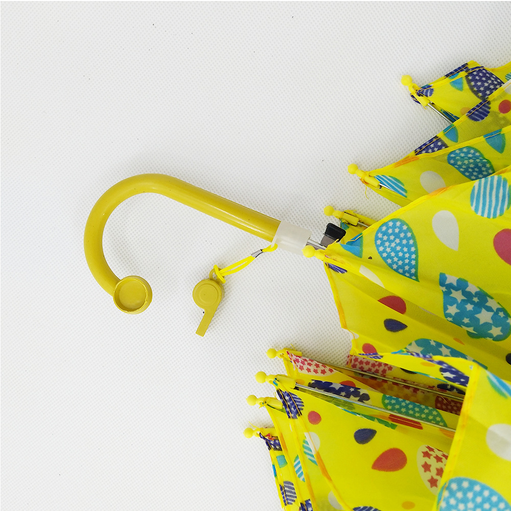 Manufacturers Wholesale Children Sunshade Straight Handle Umbrella Cartoon Full Printing umbrella for boys and girls Customized Semi-automatic PVC umbrella for children
