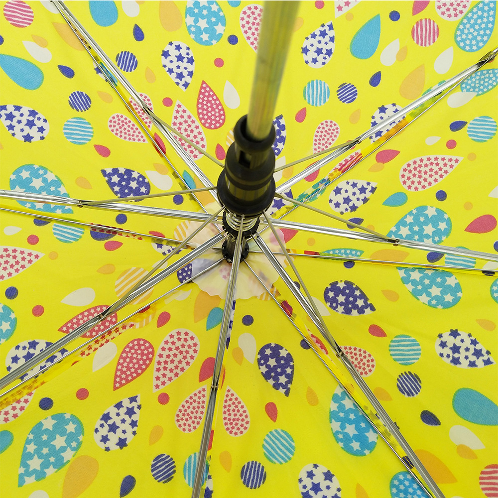 Manufacturers Wholesale Children Sunshade Straight Handle Umbrella Cartoon Full Printing umbrella for boys and girls Customized Semi-automatic PVC umbrella for children