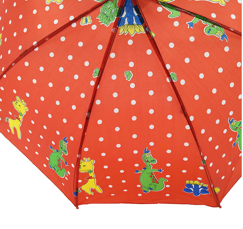 Manufacturers Wholesale Children Sunshade Straight Handle Umbrella Cartoon Full Printing umbrella for boys and girls Customized Semi-automatic PVC umbrella for children