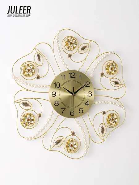 Factory Customized Aluminum Plate Golden Peacock Wall Clock European Style Creative Living Room Clock Bedroom Decoration Mute Wall Clocks Factory Customized Aluminum Plate Golden Peacock Wall Clock European Style Creative Living Room Clock Bedroom Decoration Mute Wall Clocks