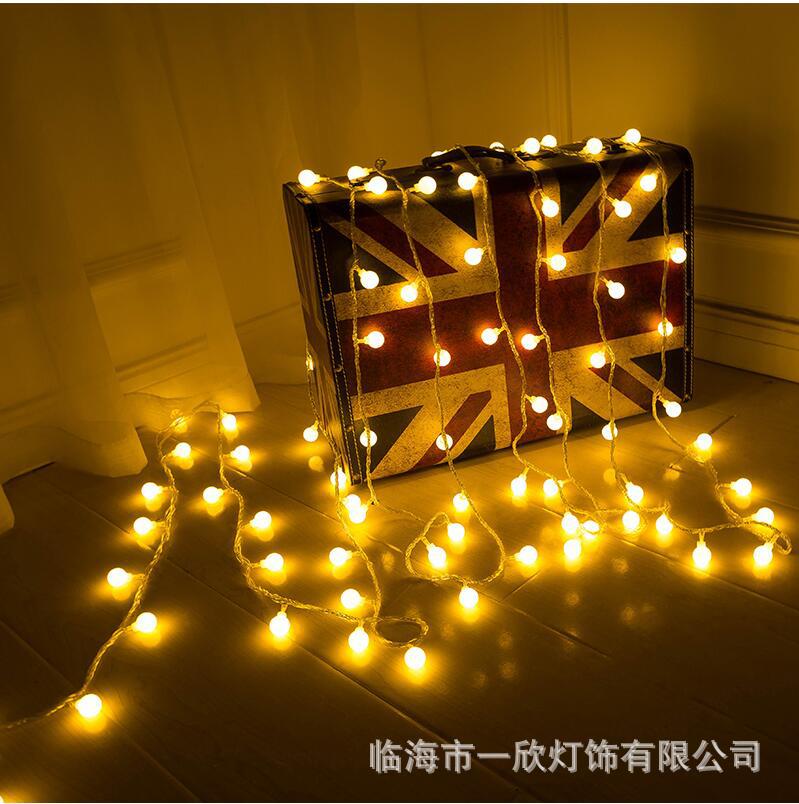 Dragon Ball Small Balls Small White Ball LED Lighting Chain XINGX Light Strip Starry Sky Wedding Christmas Lights Holiday Lights