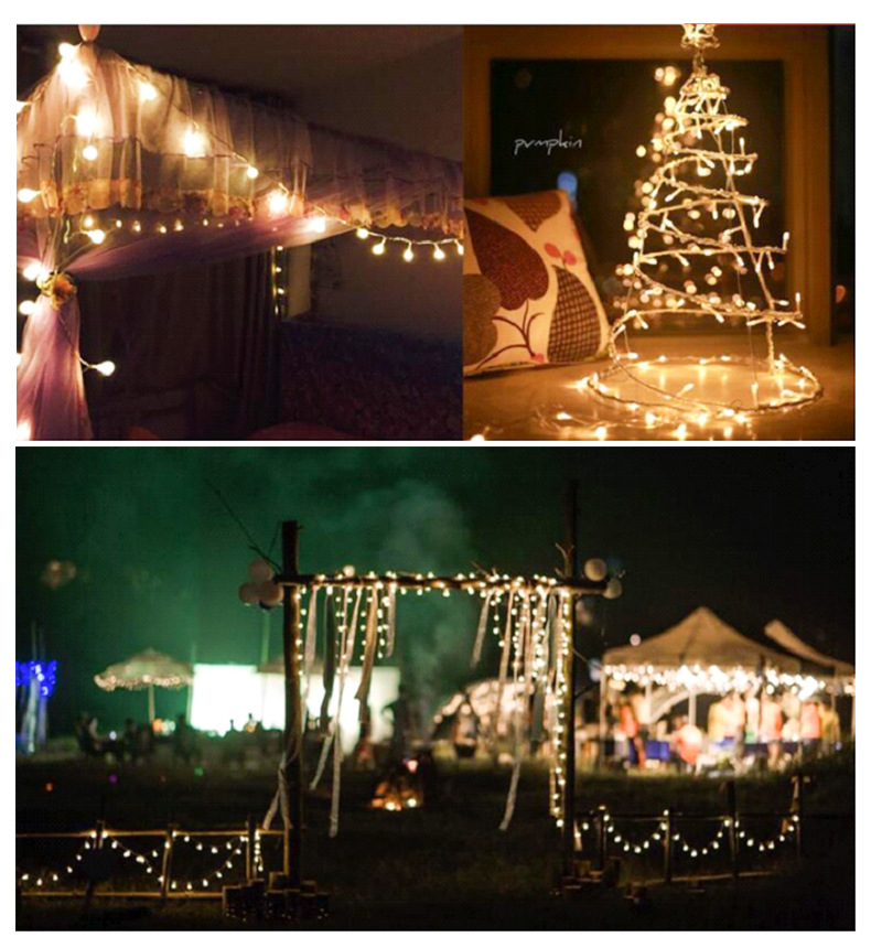 Dragon Ball Small Balls Small White Ball LED Lighting Chain XINGX Light Strip Starry Sky Wedding Christmas Lights Holiday Lights