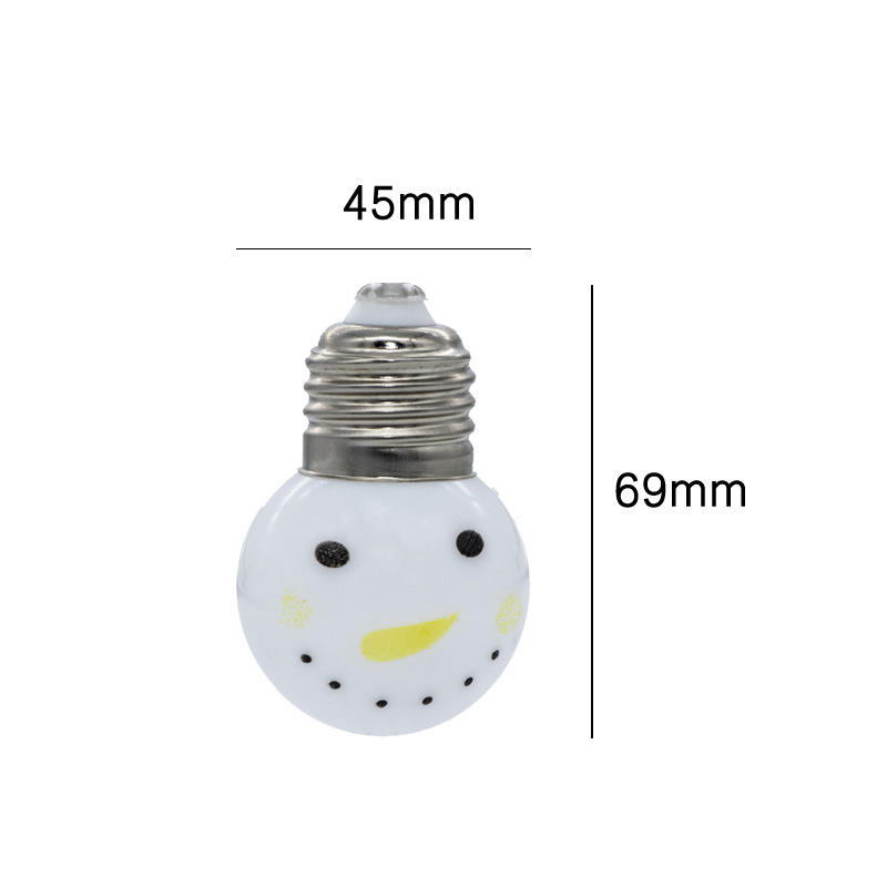 Led Christmas lights bulb bubble smiling face small hanging Christmas lights string accessories tree lights wholesale Led Christmas lights bulb bubble smiling face small hanging Christmas lights string accessories tree lights wholesale