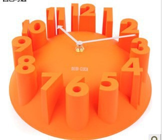 Stereo 3D Digital Wall Clocks Fashion Three-Dimensional Digital Clock Art Wall Clocks