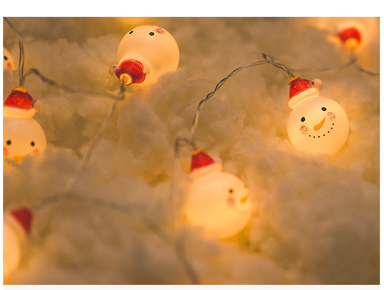 Led lights Christmas lights snowman battery lights Christmas lights on the ins wind