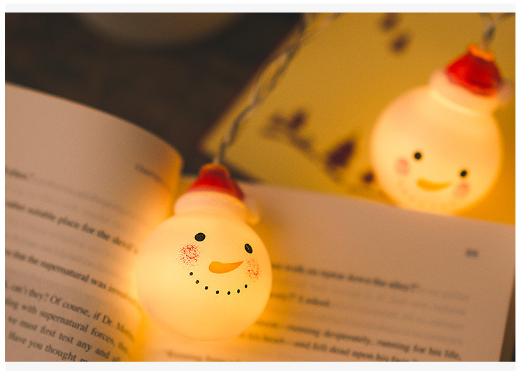 Led lights Christmas lights snowman battery lights Christmas lights on the ins wind