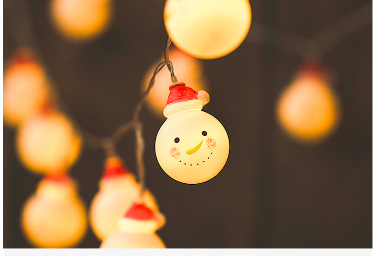 Led lights Christmas lights snowman battery lights Christmas lights on the ins wind