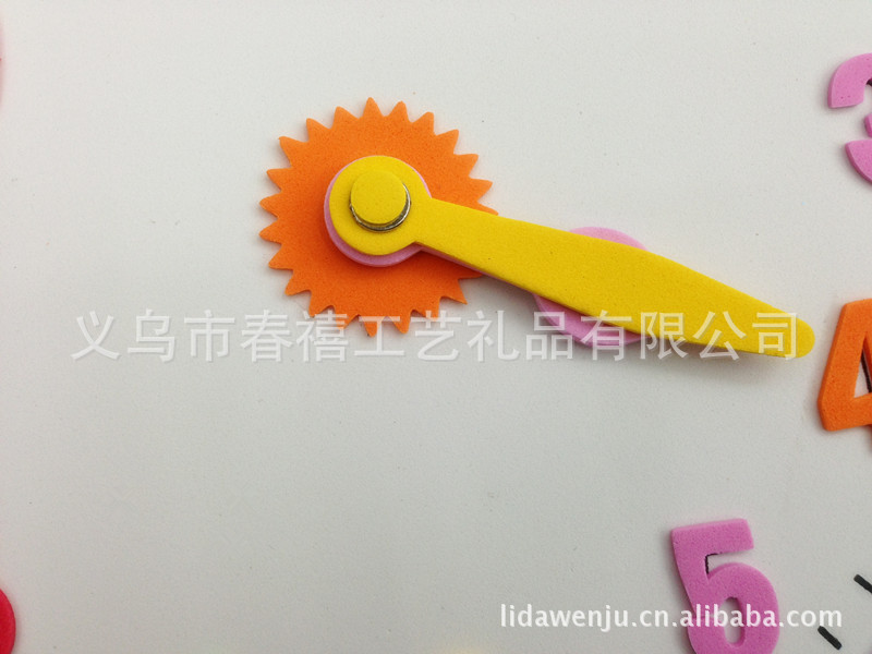 New spring manufacturers custom-made Eva creative alarm clock DIY stereo handcrafted clocks for children children's alarm clock New spring manufacturers custom-made Eva creative alarm clock DIY stereo handcrafted clocks for children children's alarm clock