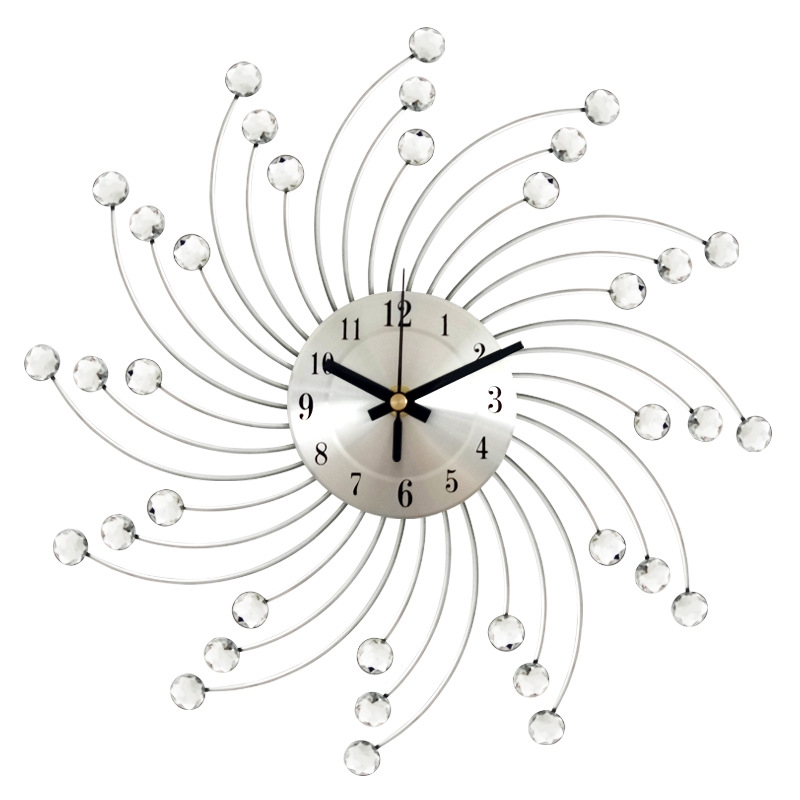 Foreign trade tianyin exquisite clocks and watches manufacturers direct Foreign trade tieyi wall clock european-style simple personality fashion compact