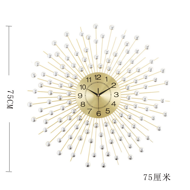 Foreign trade tianyin exquisite clocks and watches manufacturers direct Foreign trade tieyi wall clock european-style simple personality fashion compact