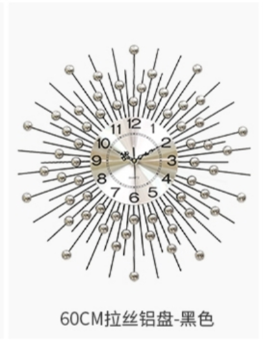Foreign trade tianyin exquisite clocks and watches manufacturers direct Foreign trade tieyi wall clock european-style simple personality fashion compact