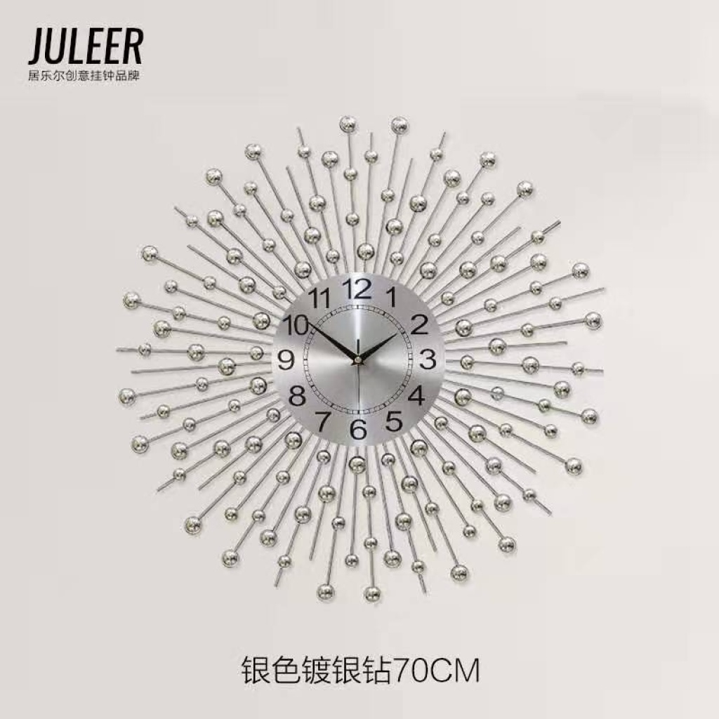 Foreign trade tianyin exquisite clocks and watches manufacturers direct Foreign trade tieyi wall clock european-style simple personality fashion compact