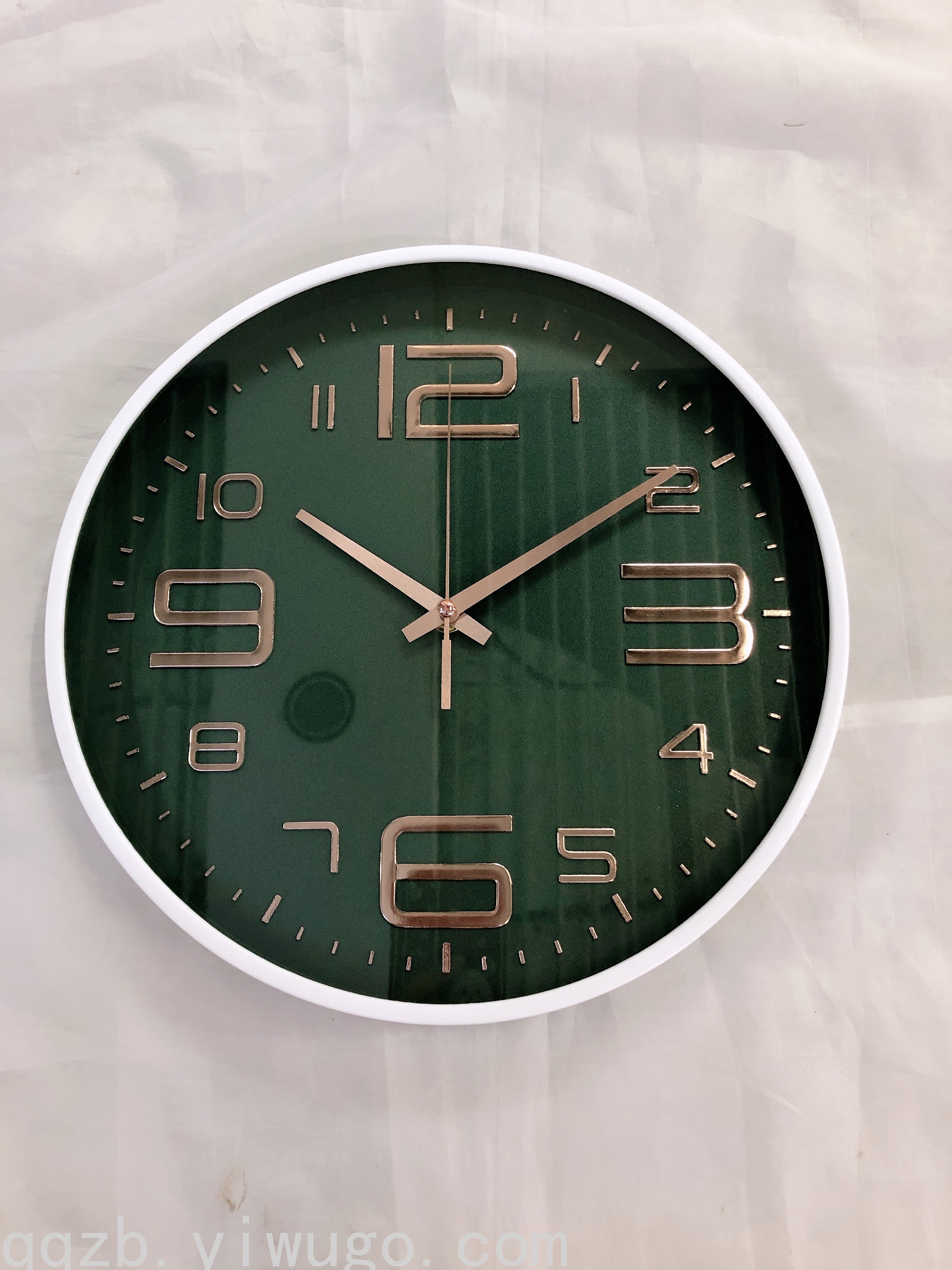 Creative Simple Fashion Living Room Stereo Digital Scale Wall Clock round Quartz Wall Clocks 8-Inch Quartz Watch