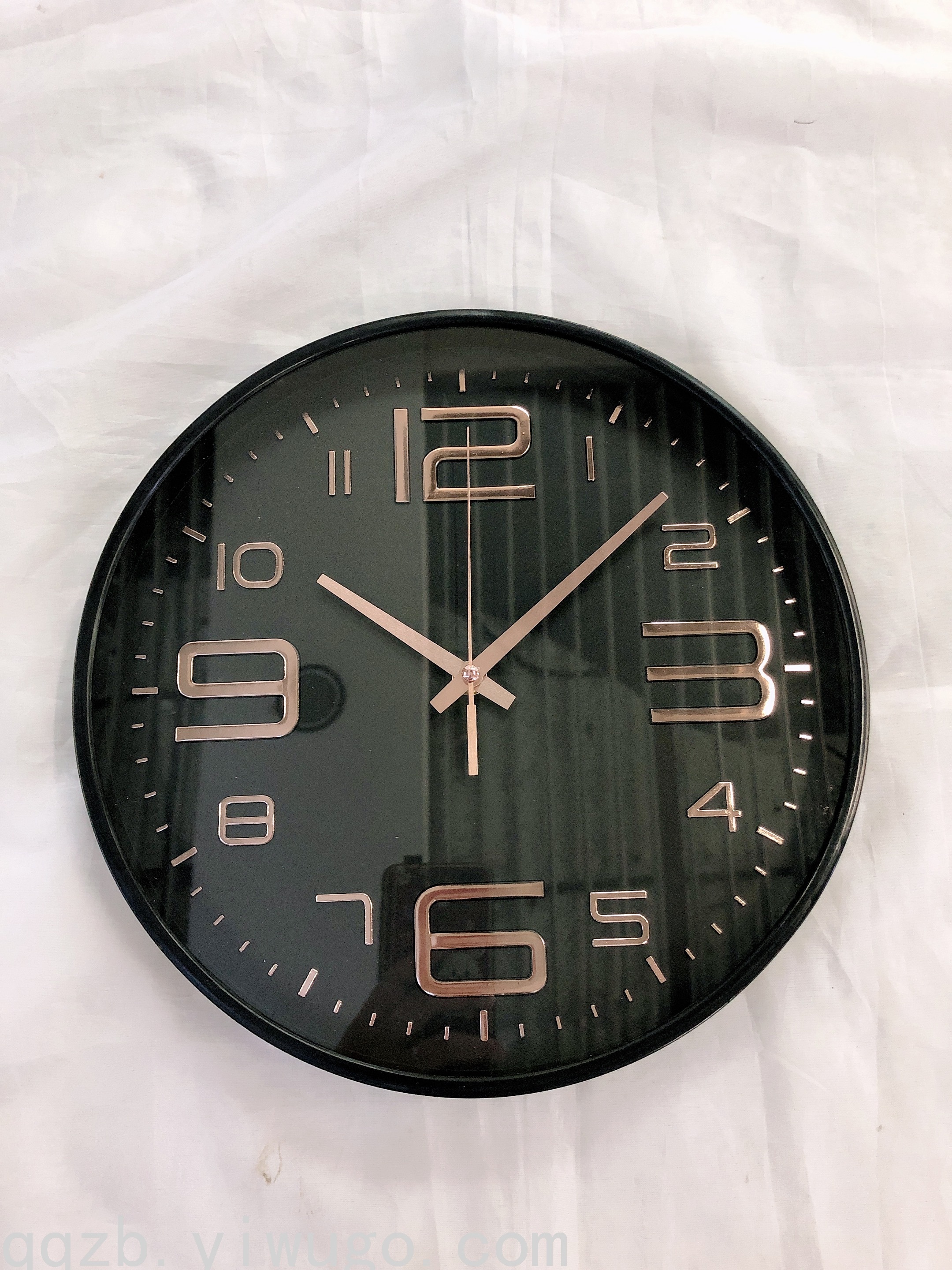 Creative Simple Fashion Living Room Stereo Digital Scale Wall Clock round Quartz Wall Clocks 8-Inch Quartz Watch