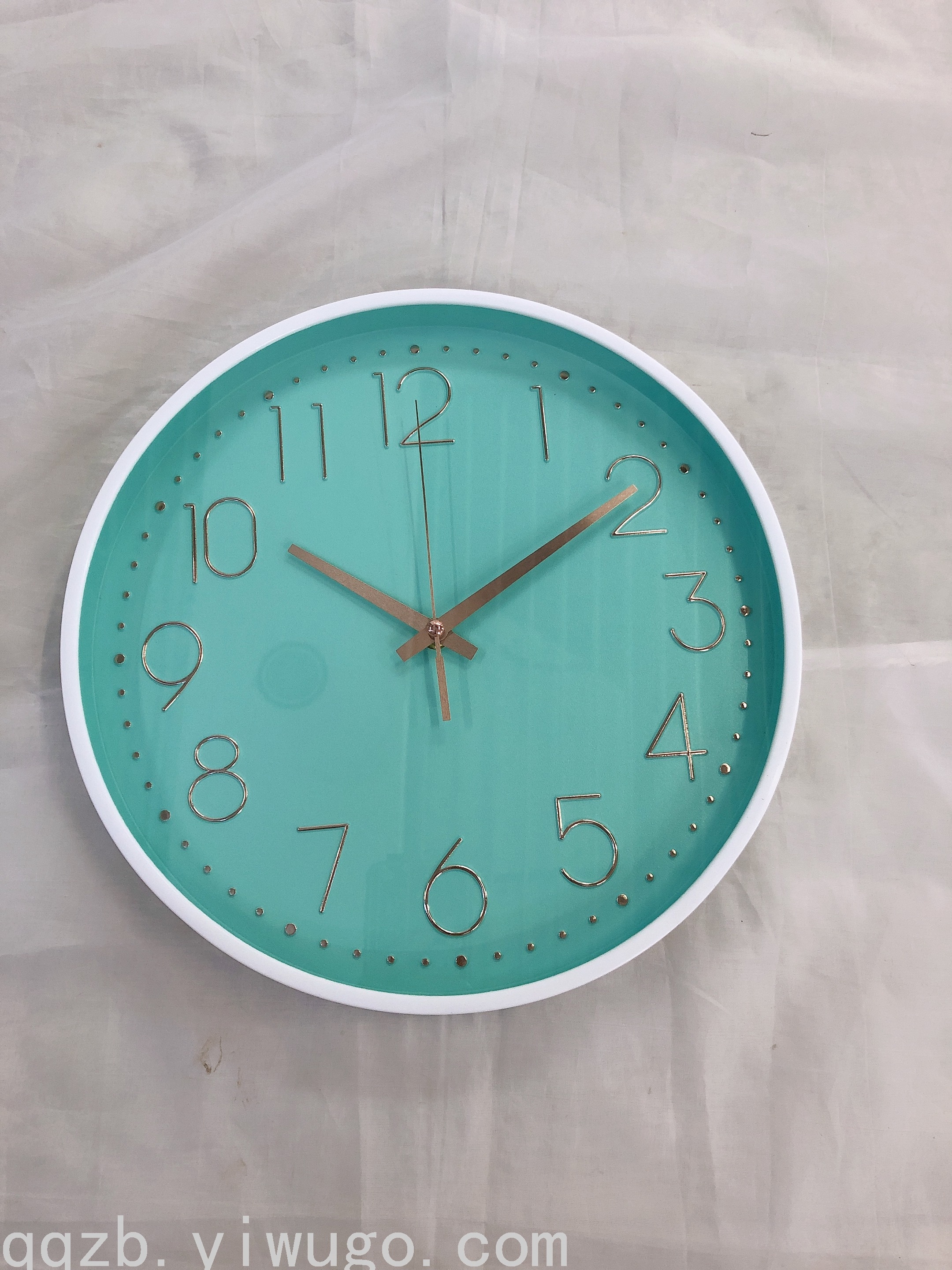 Creative Simple Fashion Living Room Stereo Digital Scale Wall Clock round Quartz Wall Clocks 8-Inch Quartz Watch