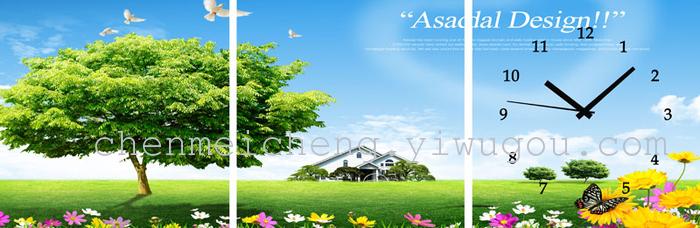  silent clock picture frame clock decoration clock fashion creative arts clocks