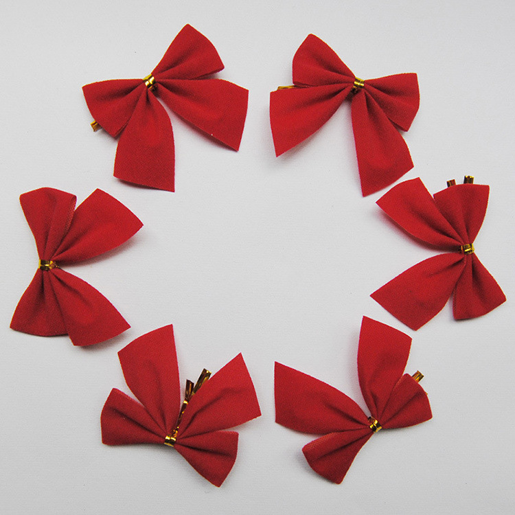 10cm Artificial Christmas Artificial Flower 5 Colors Optional Hollow Christmas Flower Christmas Gift Decoration []]