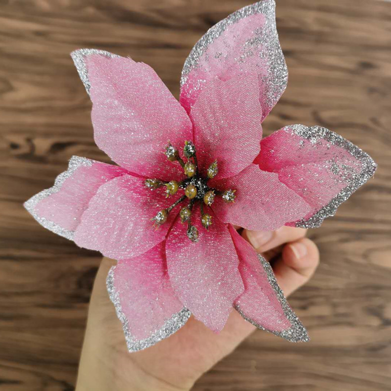 Artificial Christmas Flower Artificial Flower Christmas Decoration