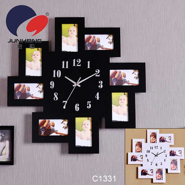 1331 Creative Wall Clocks Home Decorated Personality Hanging Table Walls Clock Living Room Bedroom Silent Photo Frame 