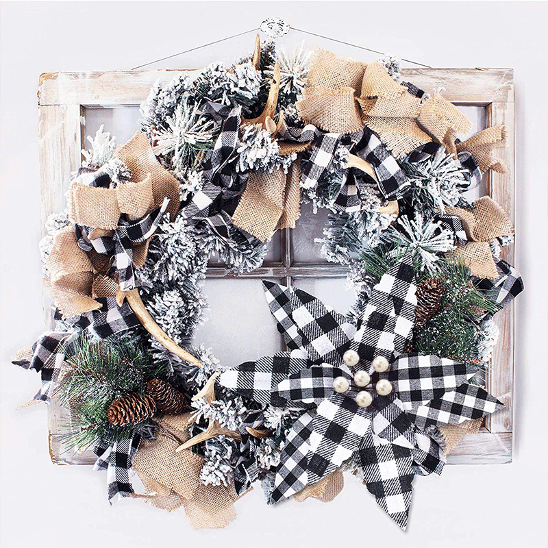 Europe and America Cross Border Christmas Decorations Christmas Tree Decoration Flower Ornaments Christmas Flower Christmas Decoration