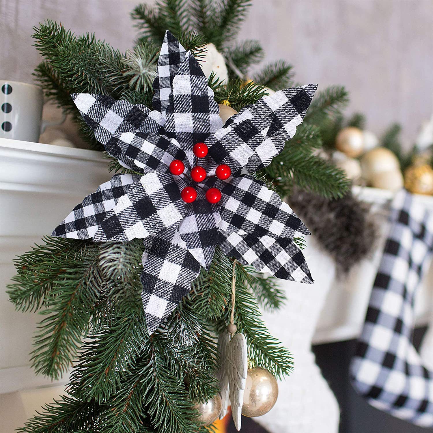 Europe and America Cross Border Christmas Decorations Christmas Tree Decoration Flower Ornaments Christmas Flower Christmas Decoration Europe and America Cross Border Christmas Decorations Christmas Tree Decoration Flower Ornaments Christmas Flower Christmas Decoration