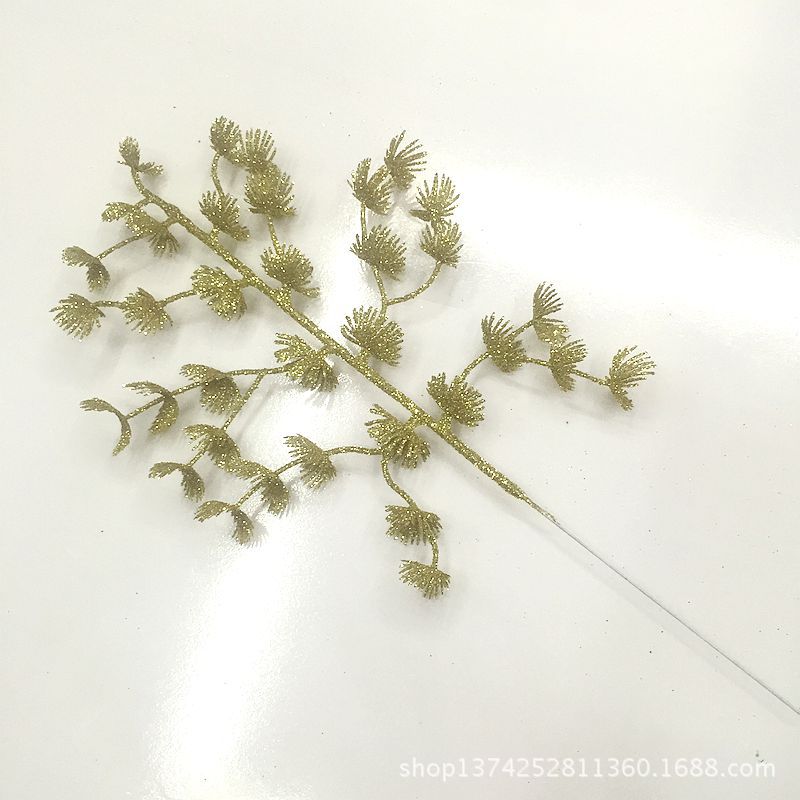 Christmas Flower Christmas Leaf Decorations 3317cm Glitter Pink Branches Glitter Colorful Plastic Ornament Christmas Flower Christmas Leaf Decorations 3317cm Glitter Pink Branches Glitter Colorful Plastic Ornament