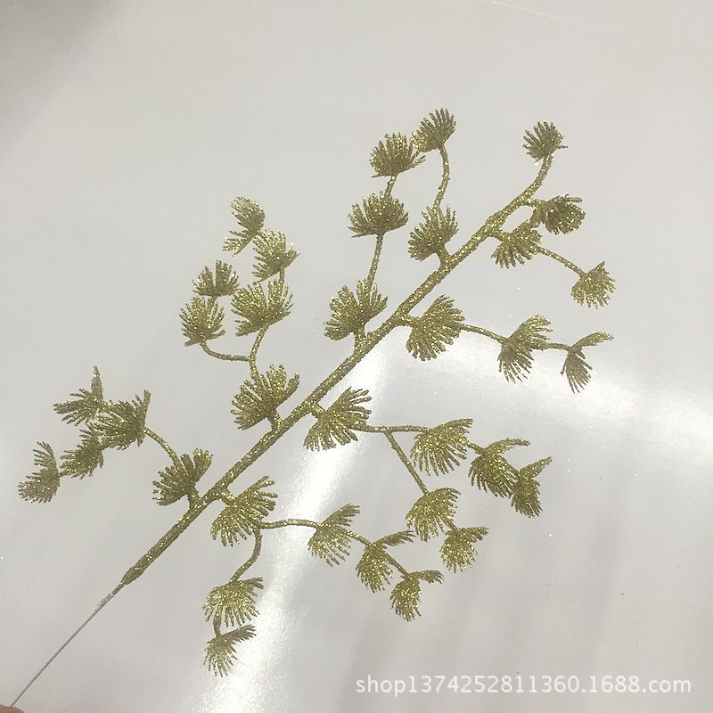 Christmas Flower Christmas Leaf Decorations 3317cm Glitter Pink Branches Glitter Colorful Plastic Ornament Christmas Flower Christmas Leaf Decorations 3317cm Glitter Pink Branches Glitter Colorful Plastic Ornament
