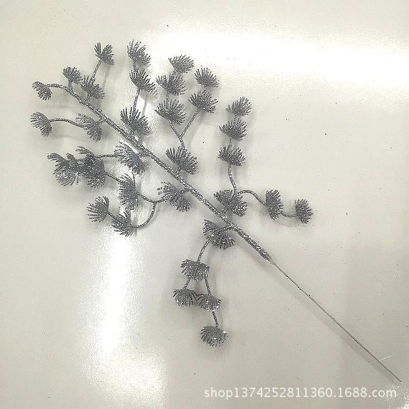 Christmas Flower Christmas Leaf Decorations 3317cm Glitter Pink Branches Glitter Colorful Plastic Ornament Christmas Flower Christmas Leaf Decorations 3317cm Glitter Pink Branches Glitter Colorful Plastic Ornament