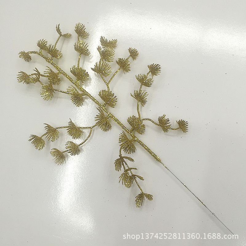 Christmas Flower Christmas Leaf Decorations 3317cm Glitter Pink Branches Glitter Colorful Plastic Ornament Christmas Flower Christmas Leaf Decorations 3317cm Glitter Pink Branches Glitter Colorful Plastic Ornament